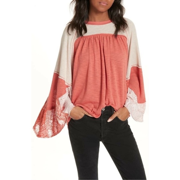 Free People Tops - Free People We The Free Friday Fever Pattern Mix Top